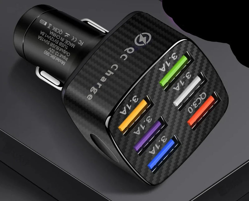 Carregador turbo para 6 entradas