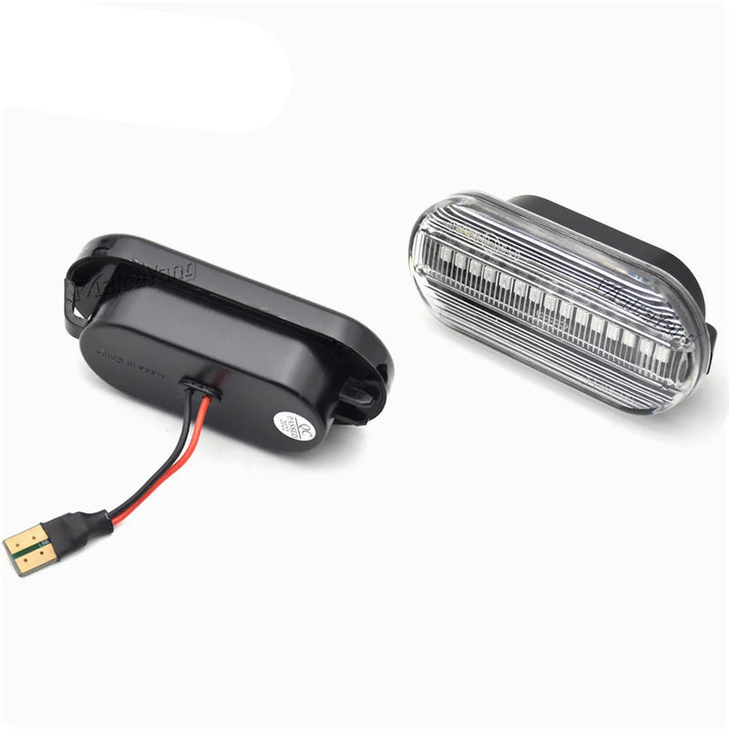 Lampadas Pisca de Led Laterais sequencial Bora Golf Passat Polo Ibiza 2 Peças Dinâmico