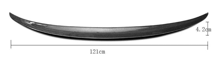 Spoiler Lip Sedan Asa Traseira Comprimento Universal 121cm