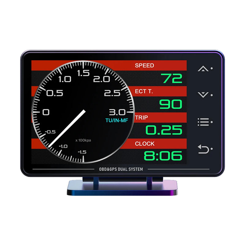 Velocimetro Painel Digital Multi-função OBD + GPS