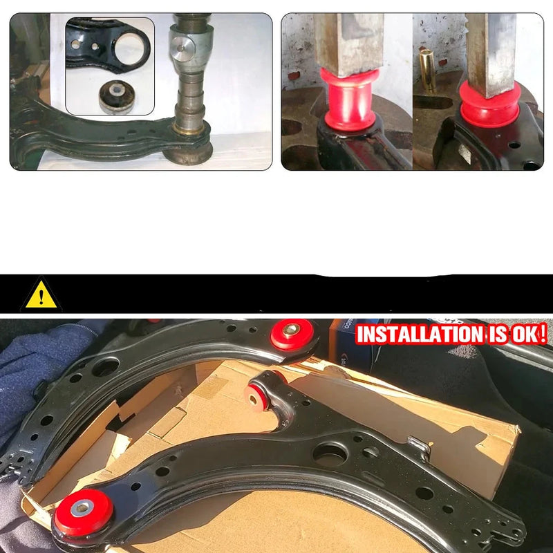 kit de Bucha de Braço de Controle Dianteiro para VW Beetle 98-06 / Golf 85-06 / Jetta 85-06