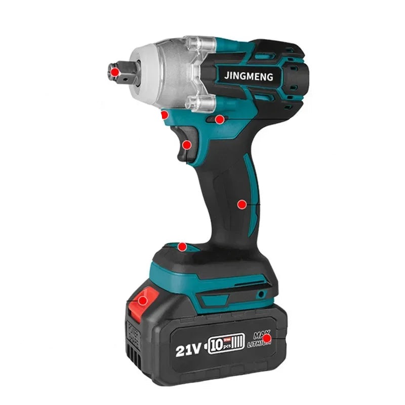 Chave de impacto elétrica sem fio bateria de 21 V