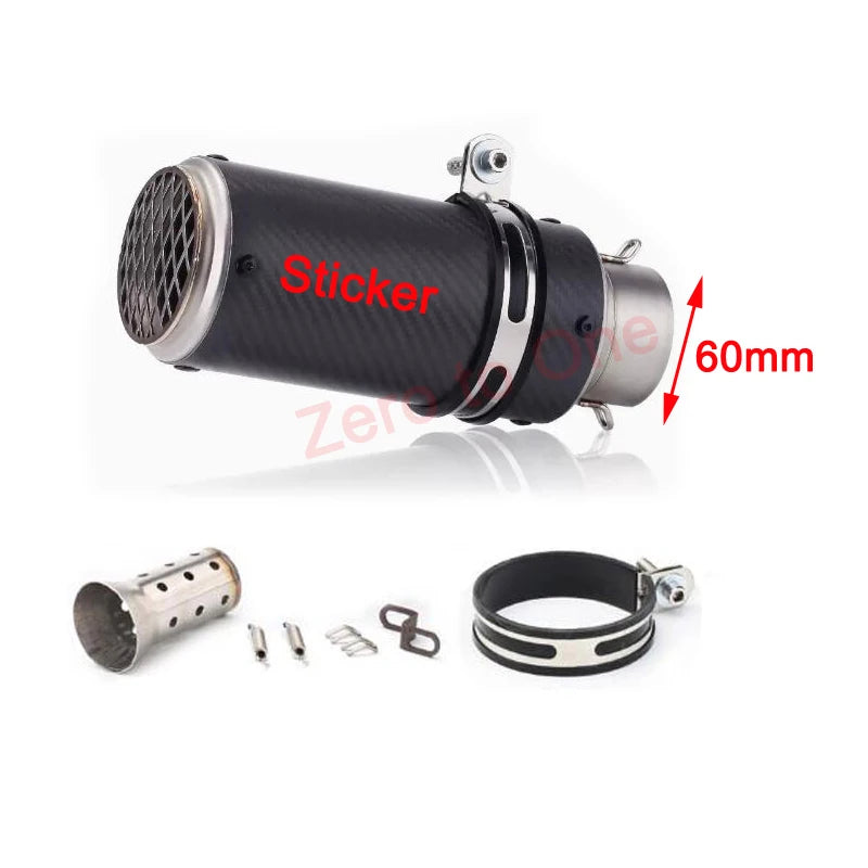Ponterira de Escapamento Universal Para Yamaha R1 R3 CBR600RR R6 Ninja 400 Z800 Z900 Z1000 MT07