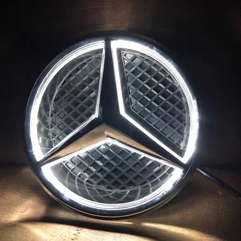 Estrela Emblema LED Iluminado LED Mercedes Benz
