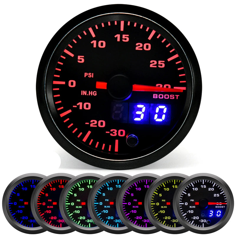 Relogios de precisão Varios Modelos 52mm 7 Cores a sua escolha com Duplo Mostrador.