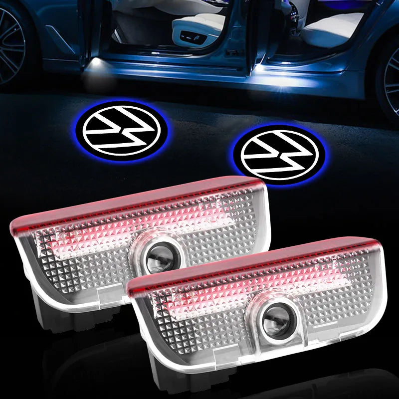 Luz de Boas-Vindas para Carro, Projetor Lateral da Porta