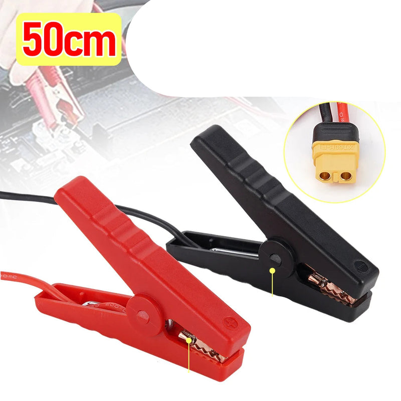 Clipe de Jacaré Para Carros Caminhões 14AWG 50cm