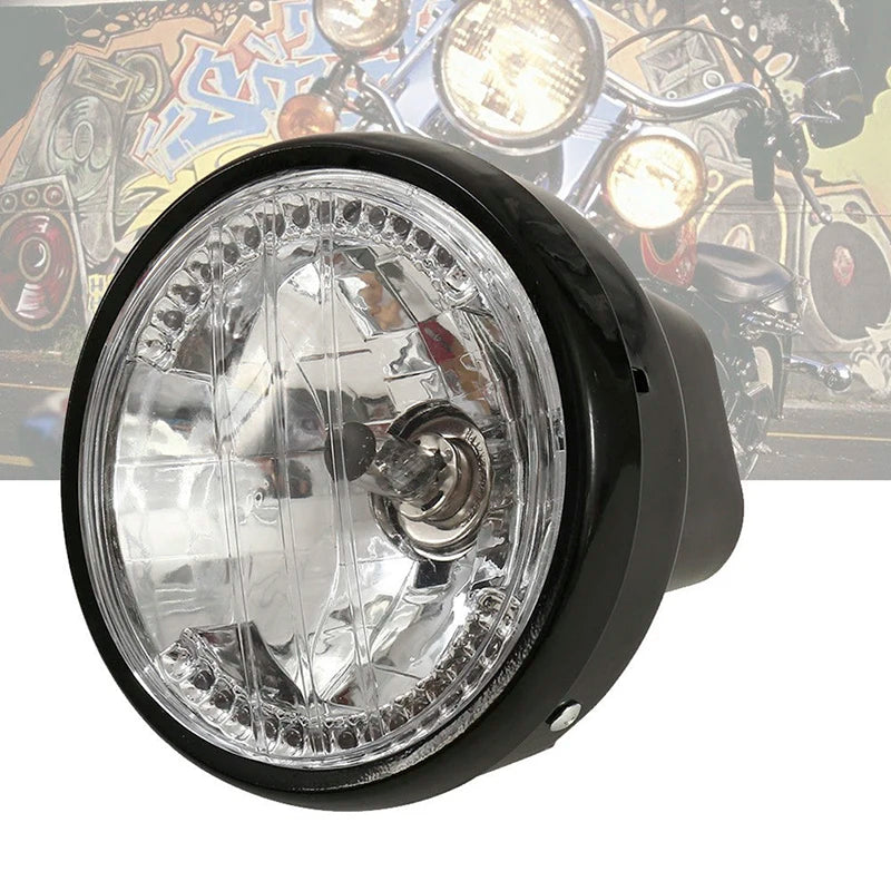 Farol Universal 7 Polegadas H4 35W LED