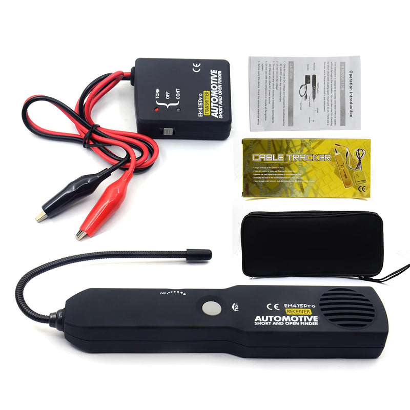 Rastreador de Cabo em Curto Automotivo e Localizador de Fio Aberto Universal