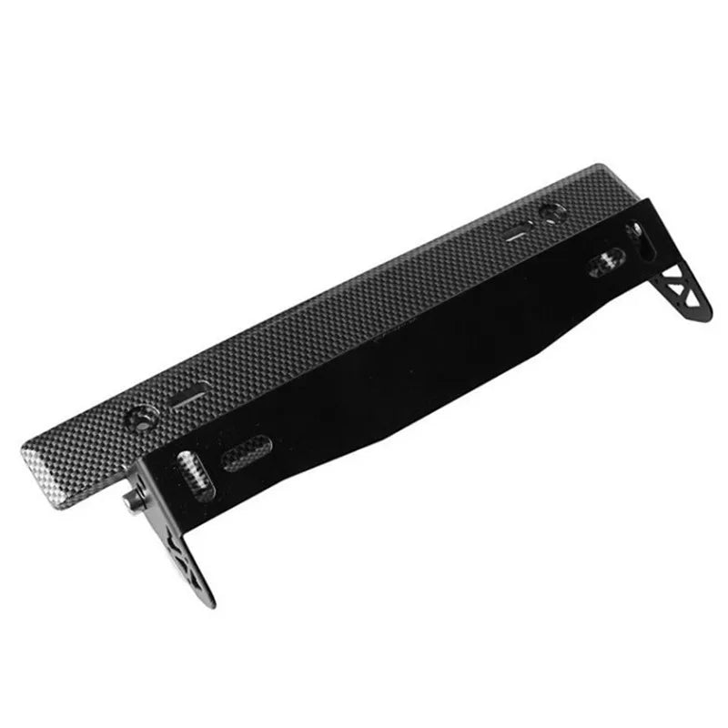 Suporte para Moldura de Placa de Carro de Fibra de Carbono