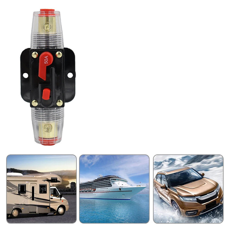 Disjuntor Rearmável Automotivo 150A 125A 100A 80A 60A 50A 40A 30A 20A 12V / 24V