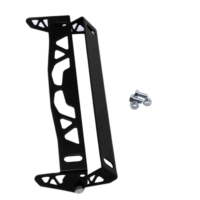 Suporte Universal de Alumínio para Placa de Carro  e Moto Ajustável