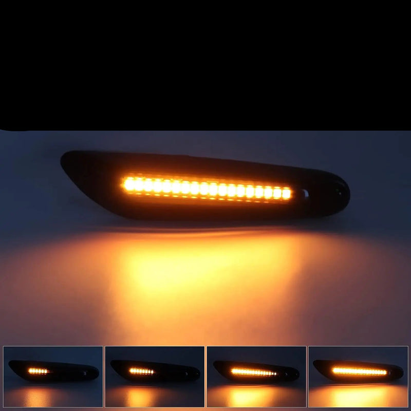 Lampada Led Pisca Lateral Sequencial para BMW E90 E91 E92 E93 E60 E87 E82 E46