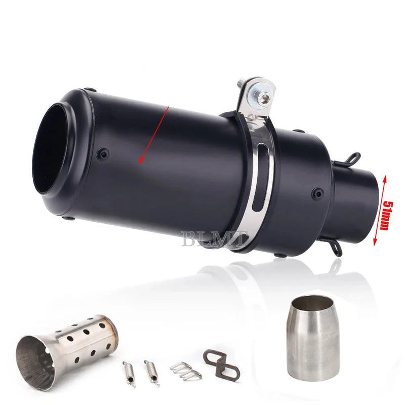 Ponteira de Escapamento Universal DB Killer 51/60mm para z900 R3 R25 MT07 MT09 R1 Z400 Z650