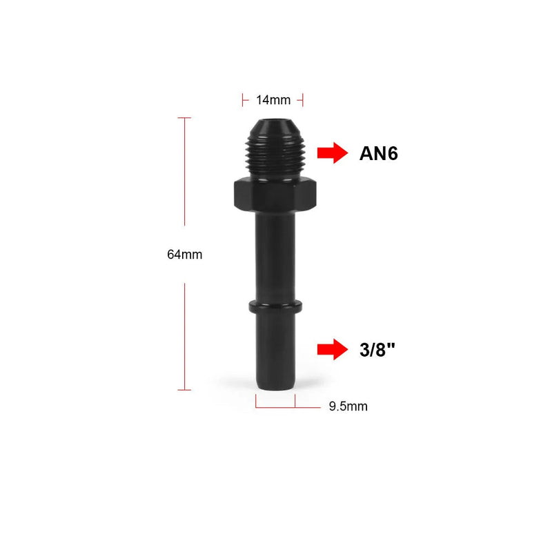 Adaptador de Trilho de Linha de Combustível EFI Macho