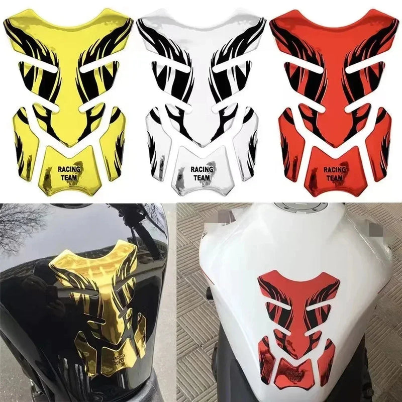 Adesivo Universal 3D para Tanque de Combustível de Motos