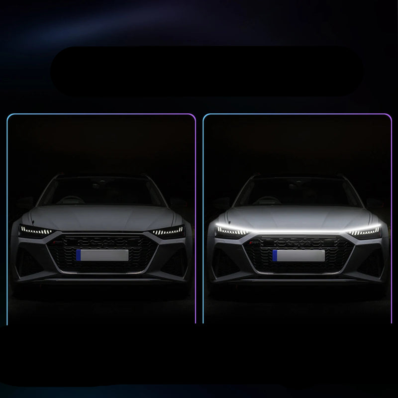 Fita de Luz Decorativa Dinâmica LED para Capô de Carro