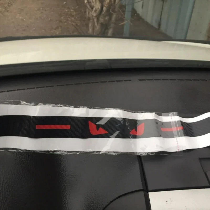 Adesivo Decorativo de Proteção de Luz de Carro
