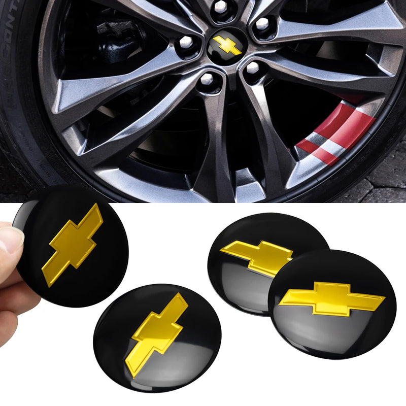 Adesivos para Calotas de Carro 60mm Chevrolet