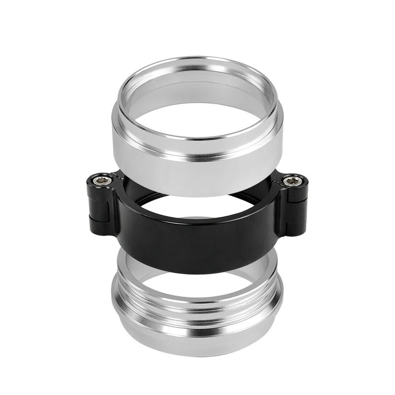 Abraçadeiras Para tubo de admissão Turbo Alumínio Anodizado com kit de Flange