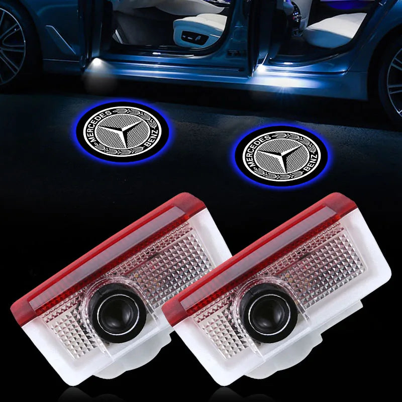 Luz de Cortezia de Porta Led para Mercedes Bens