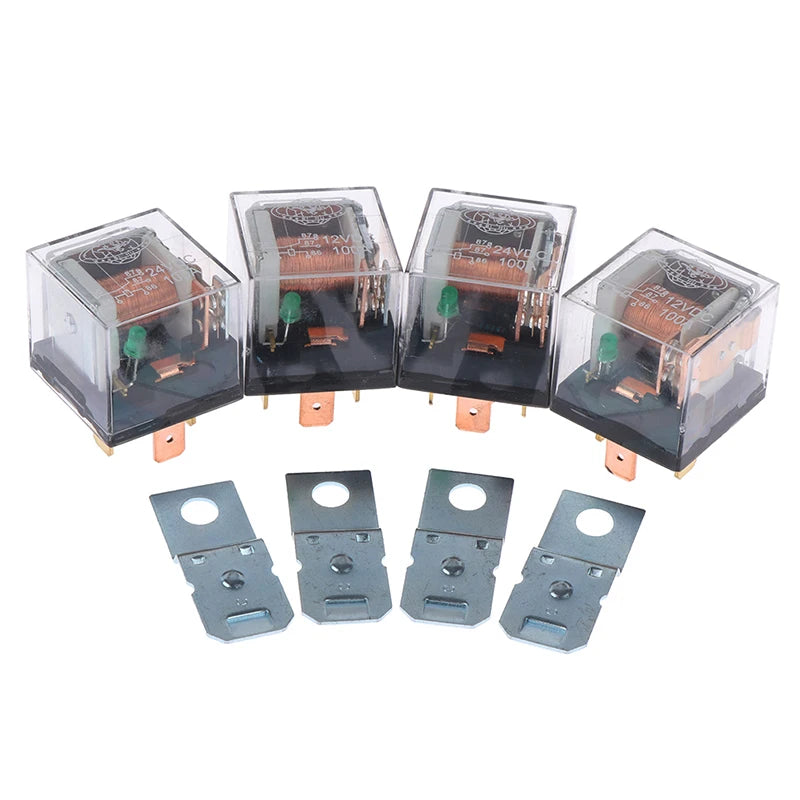 Relé Automotivo à Prova D'Água 12V 100A 1pc 5Pin 4Pin
