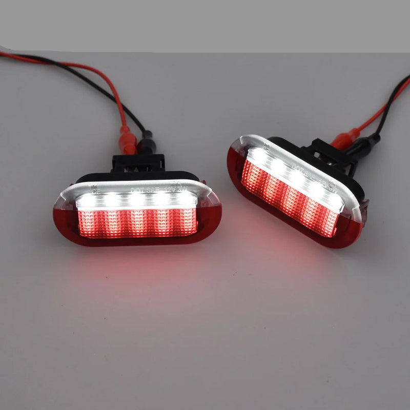 Led Porta Cortesia 2 peças Golf 4 Polo Mk4 Bora