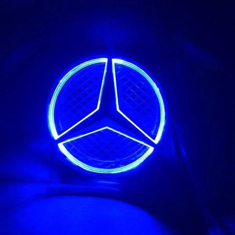 Estrela Emblema LED Iluminado LED Mercedes Benz