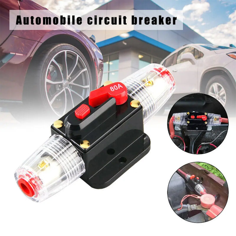 Disjuntor Rearmável Automotivo 150A 125A 100A 80A 60A 50A 40A 30A 20A 12V / 24V