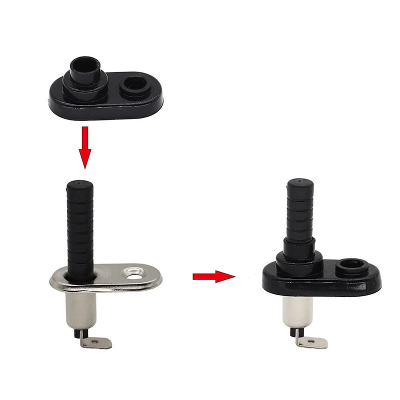 Interruptor de porta de carro ajustável 2Pcs