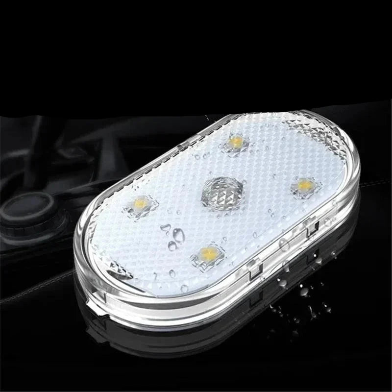Luzes LED sem Fio para Interior de Carro Neon Automotiva Recarregável por USB
