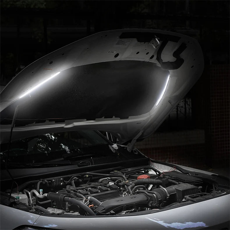 Kit de iluminação de reparo de inspeção luzes de capô de carro de LED