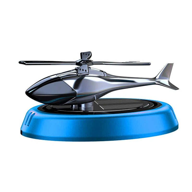 Difusor de aroma Helicóptero de Rotação Movido a Energia Solar Aromaterapia, Ambientador de Ar para Carro