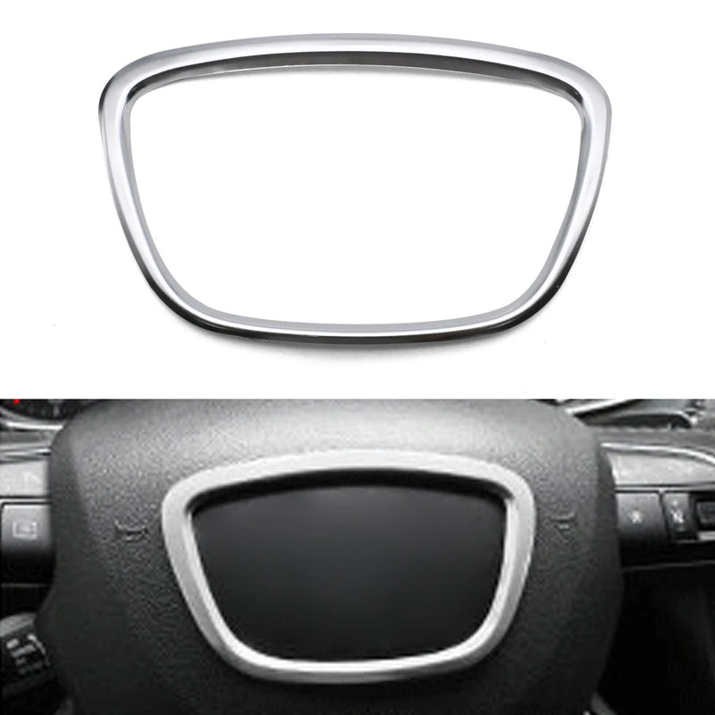 Arco Central de Volante Adesivos Audi A4 B6 B7 B8 A6 C6 A5 Q7 Q5 A3 A4L A8L A6L