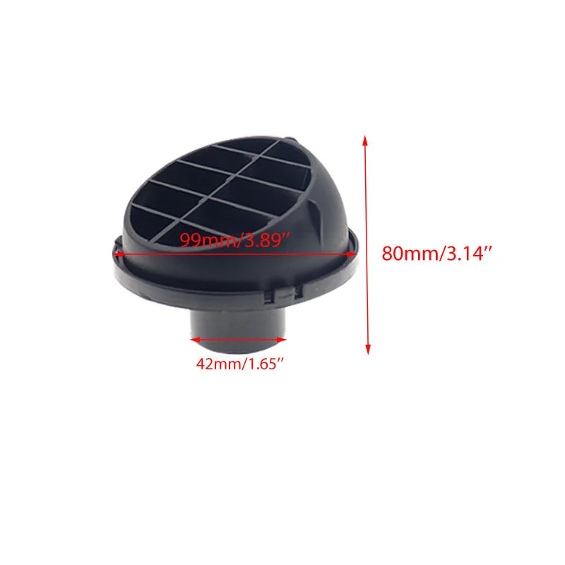 Duto de Ventilação de Ar TLY Peça Cotovelo Tubo de Saída Conector de Escape