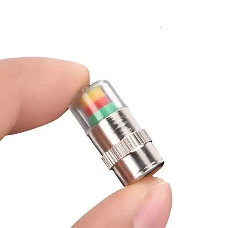 Indicador de pressão do pneu do carro, valvula-bico universal