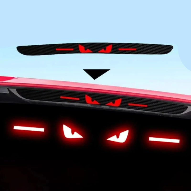 Adesivo Decorativo de Proteção de Luz de Carro