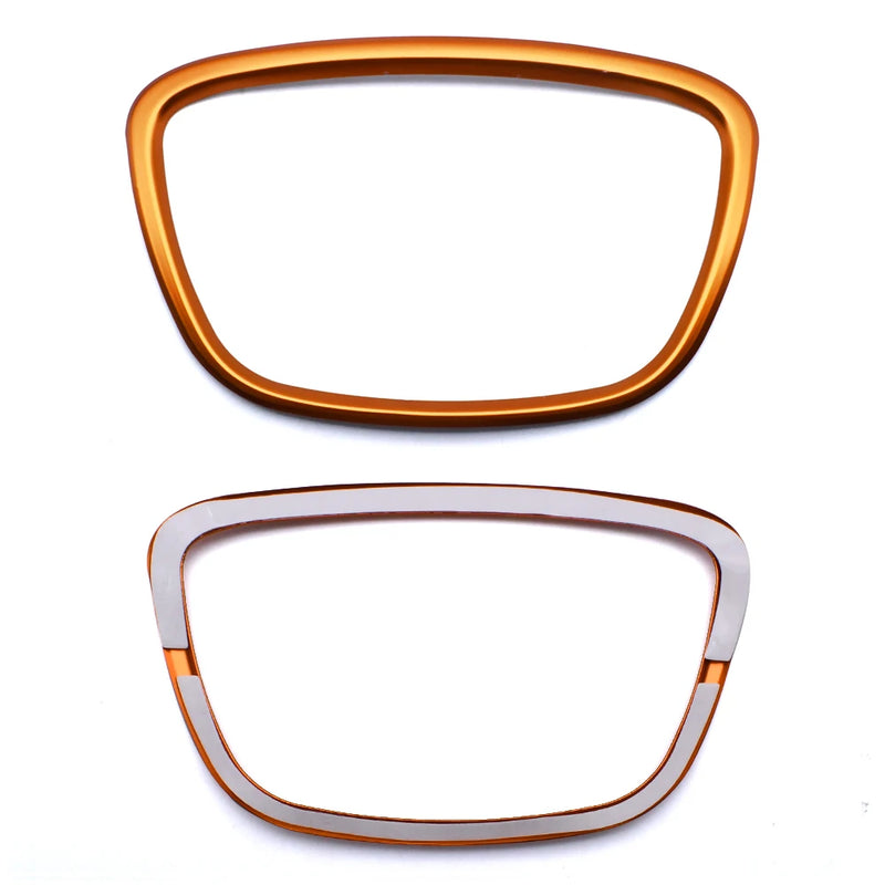Arco Central de Volante Adesivos Audi A4 B6 B7 B8 A6 C6 A5 Q7 Q5 A3 A4L A8L A6L