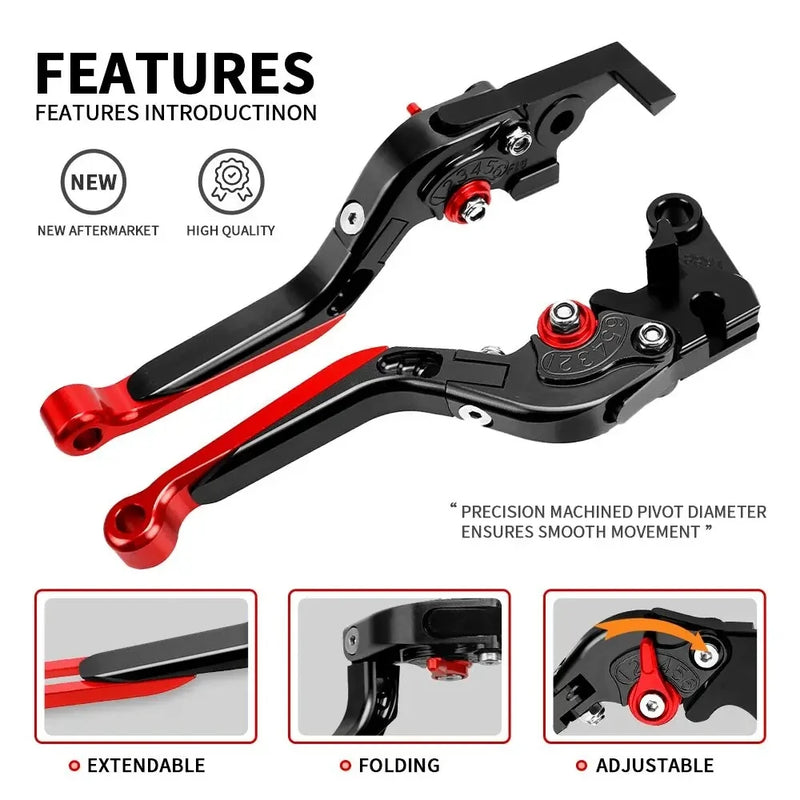 Manetes de freio e Embreagem e Manoplas de Guidão PARA YAMAHA R15 Universal
