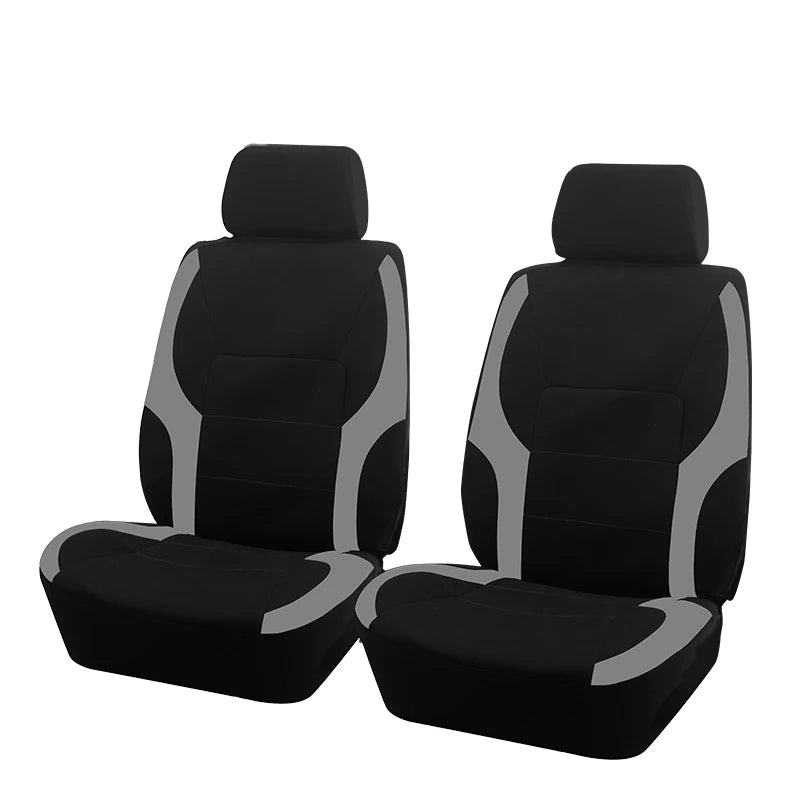 Capas de assento de carro de poliéster universal com design esportivo