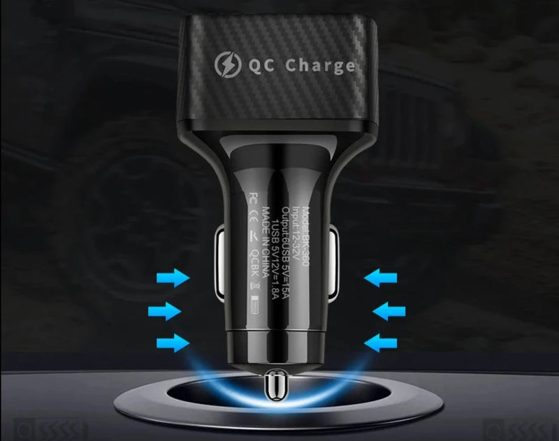 Carregador turbo para 6 entradas
