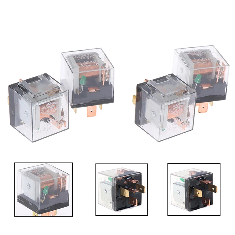 Relé Automotivo à Prova D'Água 12V 100A 1pc 5Pin 4Pin