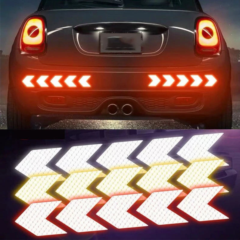 Adesivo de Seta Refletiva para Carro Top.