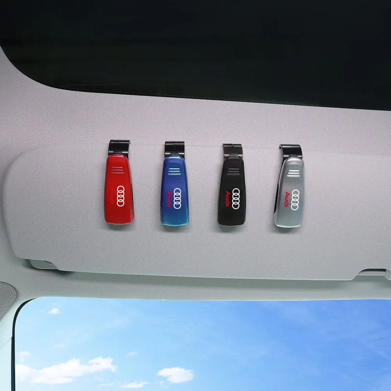 Suporte para óculos de sol estilo carro