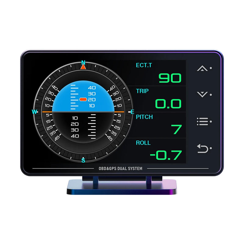 Velocimetro Painel Digital Multi-função OBD + GPS