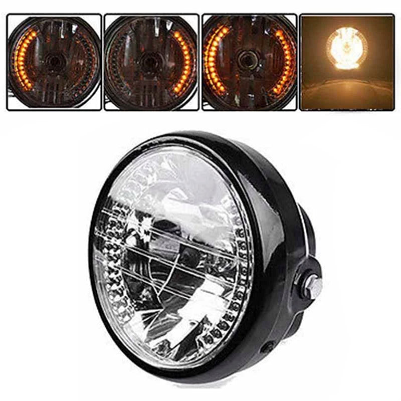 Farol Universal 7 Polegadas H4 35W LED
