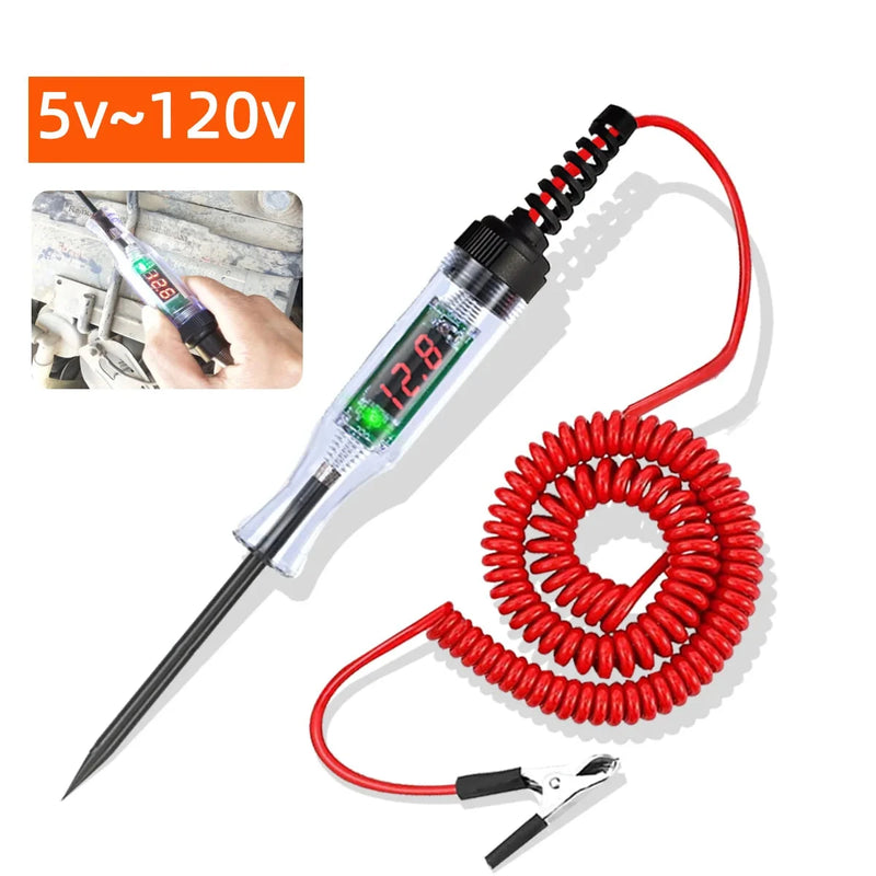Teste caneta LED display digital circuito 5V-24, 5V-120V