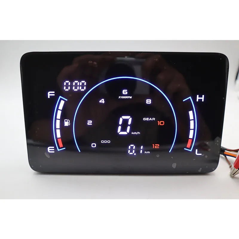 Velocímetro Painel Digital Motocicleta Motobike Suporte Universal Ajustável