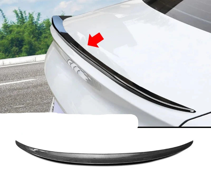 Spoiler Lip Sedan Asa Traseira Comprimento Universal 121cm