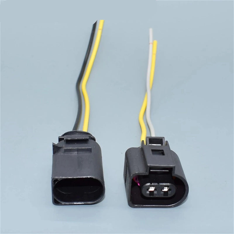 Plugue conector de buzina elétrica para AUDI VW Skoda Passat VAG 2 pinos/vias 3,5 mm
